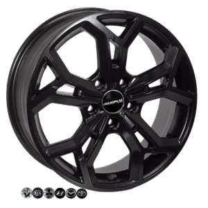 ZF-FE190 MattBLACK R17*7.0J PCD5*114.3 ET48.5 DIA 67.1