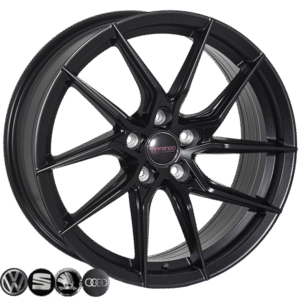 ZH-1057 SatinBLACK R18*8.0J PCD5*112 ET35 DIA 66.6