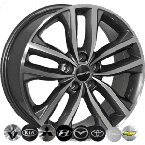 ZW-BK846 GP R17*7.0J PCD5*115 ET40 DIA 70.2