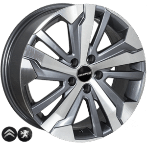 ZW-BK5837 GP R17*7.0J PCD5*108 ET23 DIA 65.1