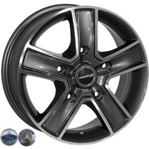 ZW-BK473 GP R16*6.5J PCD5*118 ET45 DIA 71.1