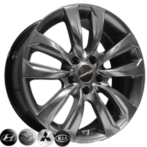 ZW-D002 HB R17*7.0J PCD5*114.3 ET40 DIA 67.1