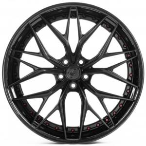 WS FORGED WS-040C SATIN_BLACK_LIP_CARBON_FORGED R22 10.0J PCD 5x112 ET 55.0 DIA 66.45