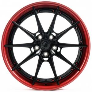 WS FORGED WS-043C RIM_RED_SATIN_INSIDE_BLACK_SATIN_FORGED R20 10.5J PCD 5x112 ET 20.0 DIA 66.45
