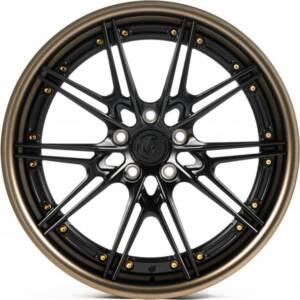 WS FORGED WS-044C RIM_BRONZE_SATIN_INSIDE_BLACK_SATIN_FORGED R19 9.5J PCD 5x112 ET 20.0 DIA 66.45