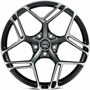 WS FORGED WS-060C SATIN_BLACK_DARK_MACHINED_FACE_FORGED R21 10.0J PCD 5x130 ET 39.0 DIA 66.5