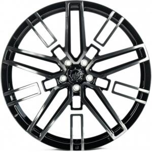 WS FORGED WS-078C GLOSS_BLACK_DARK_MACHINED_FORGED R22 11.0J PCD 5x112 ET 37.0 DIA 66.5