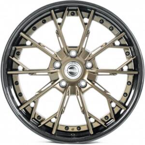 WS FORGED WS-090C SATIN_BRONZE_LIP_CARBON_CARBON_FORGED R20 10.5J PCD 5x132 ET 15.0 DIA 66.5