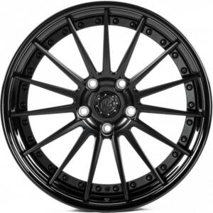 WS FORGED WS-091C SATIN_BLACK_LIP_GLOSS_BLACK_FORGED R21 11.0J PCD 5x132 ET 18.0 DIA 66.5