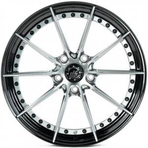 WS FORGED WS-093C GLOSS_GRAY_LIP_GLOSS_BLACK_FORGED R21 11.0J PCD 5x132 ET 20.0 DIA 66.5