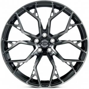 WS FORGED WS-095C SATIN_BLACK_DARK_MACHINED_FACE_FORGED R21 9.5J PCD 5x112 ET 20.0 DIA 66.5