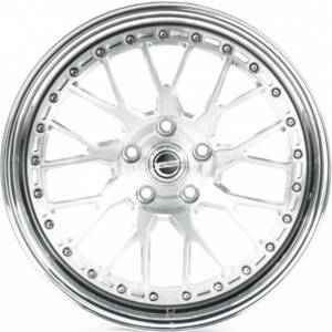 WS FORGED WS-102C BRUSHED_SILVER_LIP_POLISH_FORGED R19 10.0J PCD 5x120 ET 28.0 DIA 72.5