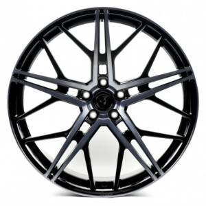 WS FORGED WS-76M SATIN_BLACK_WITH_DARK_MACHINED_FACE_FORGED R21 10.5J PCD 5x112 ET 25.0 DIA 66.5