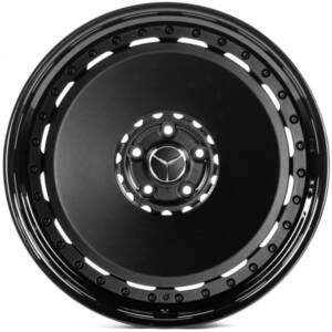 WS FORGED WS-MR005C SATIN_BLACK_LIP_GLOSS_BLACK_FORGED R23 11.0J PCD 5x130 ET 20.0 DIA 84