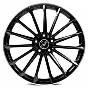 WS FORGED WS1419 SATIN_BLACK_LIP_POLISH_FORGED R20 8.5J PCD 5x112 ET 42.0 DIA 66.5