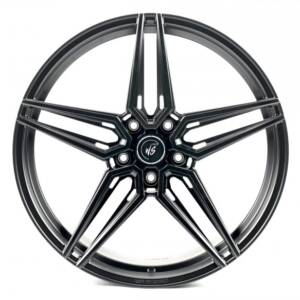 WS FORGED WS2102 SATIN_BLACK_FORGED R22 11.5J PCD 5x130 ET 61.0 DIA 71.6