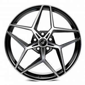 WS FORGED WS2125 SATIN_BLACK_WITH_MACHINED_FACE_FORGED R20 11.0J PCD 5x120 ET 43.0 DIA 66.9