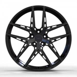 WS FORGED WS22843 GLOSS_BLACK_DARK_MACHINED_FACE_FORGED R20 8.0J PCD 5x112 ET 45.0 DIA 66.5