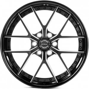 WS FORGED WS6-117C SATIN_BLACK_MILLING_LIP_GLOSS_BLACK_FORGED R22 9.0J PCD 6x139.7 ET 45.0 DIA 95.1