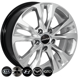 ZW-BK5212 HS R16*6.5J PCD5*108 ET37 DIA 65.1