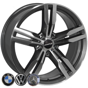 ZW-BK5327 GP R19*8.5J PCD5*112 ET25 DIA 66.6