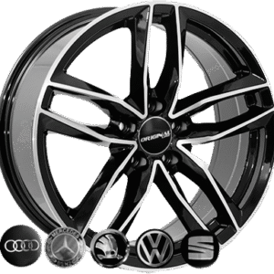 ZW-BK690 BP R19*8.5J PCD5*112 ET28 DIA 66.6