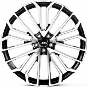 Replica A3386 Black_Machined_Face R23 10.0J PCD 5x112 ET 20.0 DIA 66.5