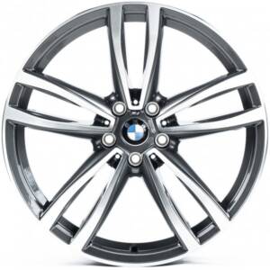 Replica B3300 Dark_Gunmetal_Machined_Face R19*8.5J PCD5*112 ET25 DIA 66.6