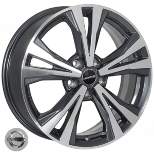 ZF-TL5680(H653) BlackGMF R18*7.0J PCD5*114.3 ET45 DIA 66.1