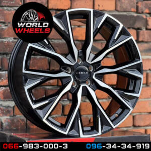 Replica ZE3344 Black_Machined_Face R20*9.0J PCD5*108 ET43.5 DIA 63.4