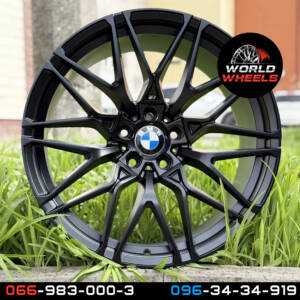 Replica B20124 SATIN_BLACK R20*10.0J PCD5*120 ET40 DIA 74.1