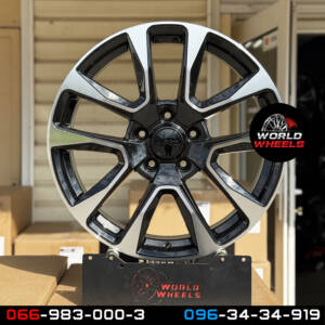 Replica JE20377 GLOSS_BLACK_MACHINED_FACE R20*8.0J PCD5*127 ET56.4 DIA 71.6