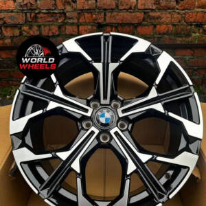 Replica B3457 Black Machined Face R19*8.0J PCD5*112 ET27 DIA 66.6