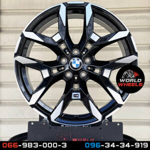 Replica B3456 Black Machined Face R19*8.0J PCD5*112 ET27 DIA 66.6