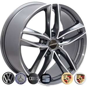 ZW-BK690 GP R20*9.0J PCD5*112 ET35 DIA 66.6
