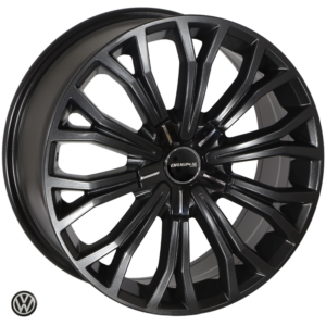 ZF-8054 MattBLACK R18*8.0J PCD5*112 ET39 DIA 66.6