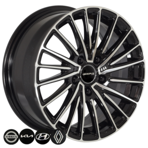 ZW-D2852 BE-P R16*7.0J PCD5*114.3 ET40 DIA 67.1