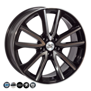 ZW-9066 B-PE R18*7.5J PCD5*108 ET43 DIA 65.1