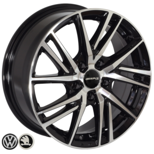 ZW-4437 BP R16*6.5J PCD5*112 ET43 DIA 57.1