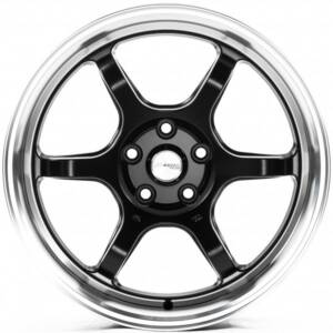 Flow Forming FF0061 Matte_Black_Machined_Lip R18 8.0J PCD 5x112 ET 38.0 DIA 66.56