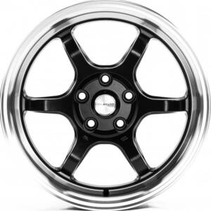Flow Forming FF6007 Black_Machined_Lip_Milling_Windows R18 8.5J PCD 5x113.1 ET 35.0 DIA 73.1