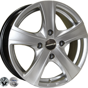 ZW-9504 HS R15*6.0J PCD4*100 ET43 DIA 60.1