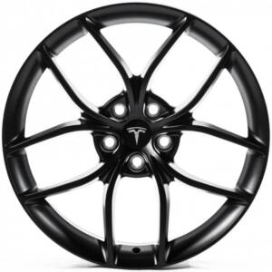 Replica TES099 SATIN_BLACK R20 8.5J PCD 5x114.3 ET 35.0 DIA 64.1