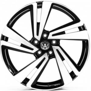 Replica VV5641 Black_Machined_Face R19*8.0J PCD5*112 ET45 DIA 66.6