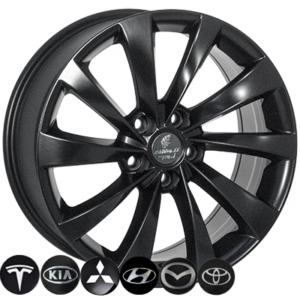 ZW-BKY0001 MATTBLACK R19*8.5J PCD5*114.3 ET40 DIA 67.1