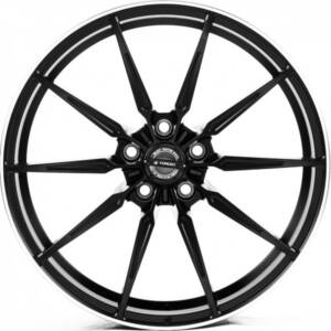WS FORGED WS-143C SATIN_BLACK_MILLING_RIM_FORGED R19 9.0J PCD 5x112 ET 49.0 DIA 66.45