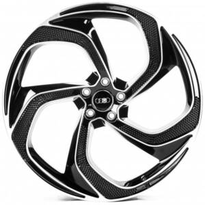 WS FORGED WS-A004C GLOSS_BLACK_MACHINED_FACE_FORGED R22 10.0J PCD 5x112 ET 26.0 DIA 66.5