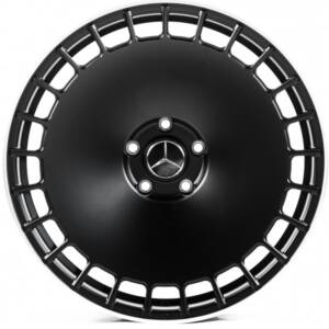 WS FORGED WS-MR050C SATIN_BLACK_LIP_POLISH_FORGED R22 10.0J PCD 5x130 ET 15.0 DIA 84