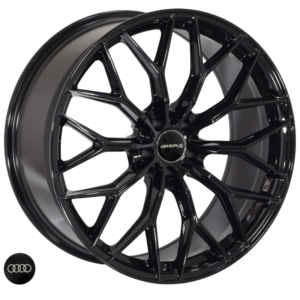 ZW-YA5647 BLK R21*9.5J PCD5*112 ET20 DIA 66.6