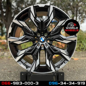 Replica B5716 Black Machined Face R21*10.0J PCD5*112 ET40 DIA 66.6